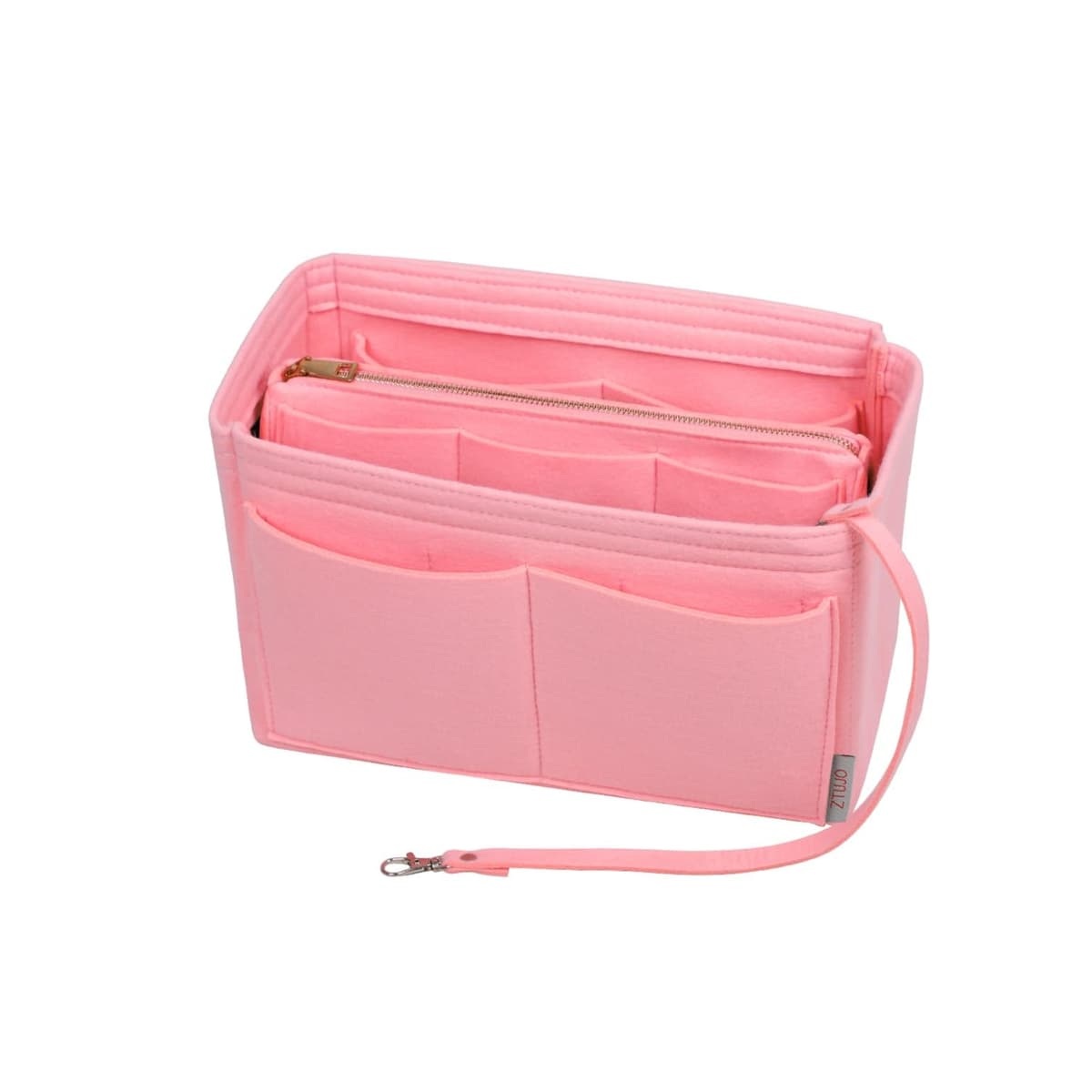 ZTUJO Purse Organizer Insert, Felt Bag Organizer with Metal Zipper, Handbag & Tote Shaper, For Speedy Neverfull Tote, 7 Sizes - 70% off