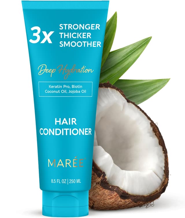 MAREE Hair Conditioner for Women & Men – Deep Conditioning Hydrating Moisturizing Color Safe Conditioner – Hair Moisturizer for Curly Dry Damaged Color Treated – Acondicionador Para Cabello - 80% off