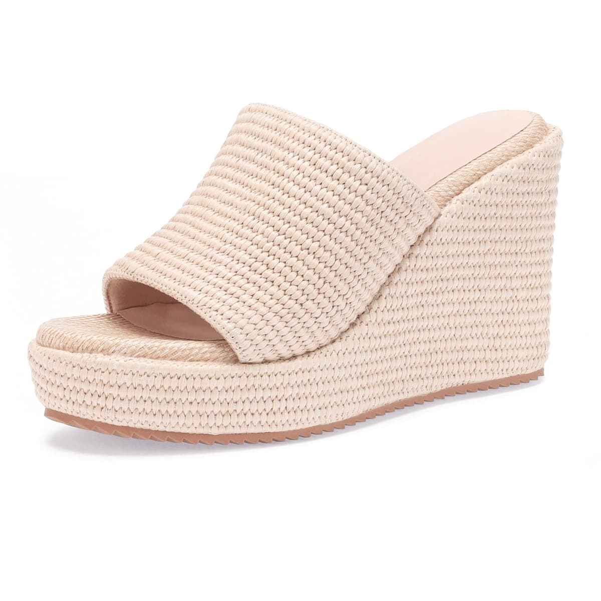 VICKI·VICKI Women's Platform Sandals Wedge Ankle Strap Open Toe Sandals - 50% off