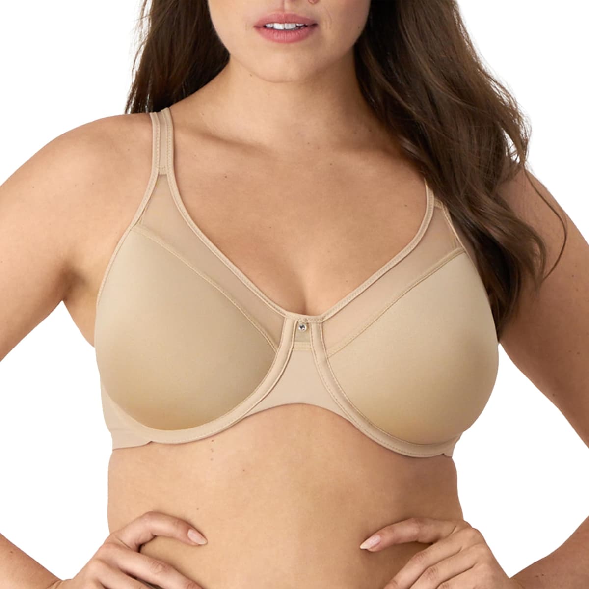 Bali Women's Seamless Underwire Bra, One Smooth U Smoothing Underwire Bras for Women, Convertible Straps, Ultra Light - 57% off