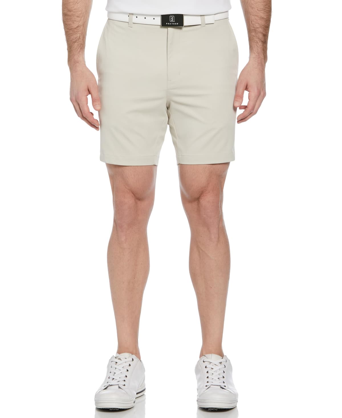 PGA Tour Men's 7” Flat Front Performance Stretch Golf Shorts with Active Waistband - 70% off