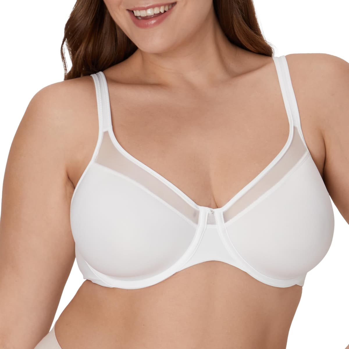 Bali Women's Seamless Underwire Bra, One Smooth U Smoothing Underwire Bras for Women, Convertible Straps, Ultra Light - 62% off