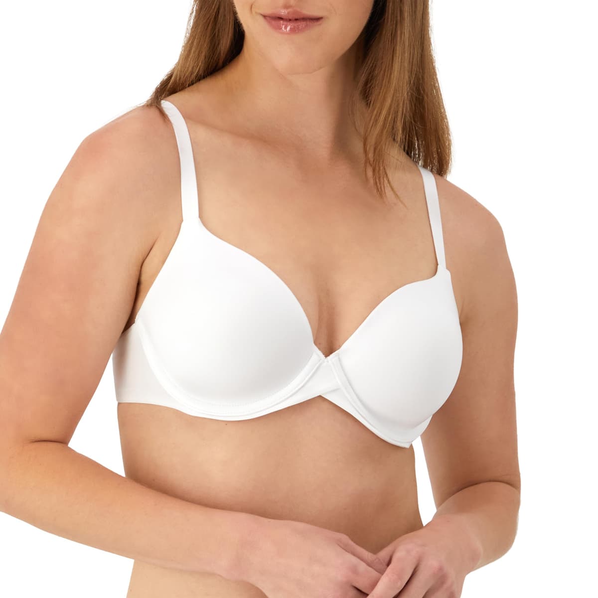 Maidenform Women's Demi Underwire Bra, One Fab Fit Lightly Padded Bras for Women, Convertible Straps (Plus - 60% off