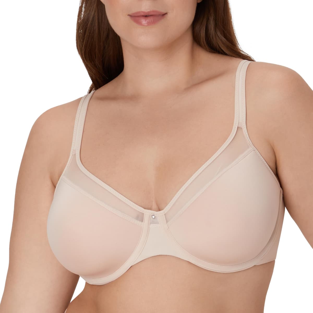 Bali Women's Seamless Underwire Bra, One Smooth U Smoothing Underwire Bras for Women, Convertible Straps, Ultra Light - 62% off