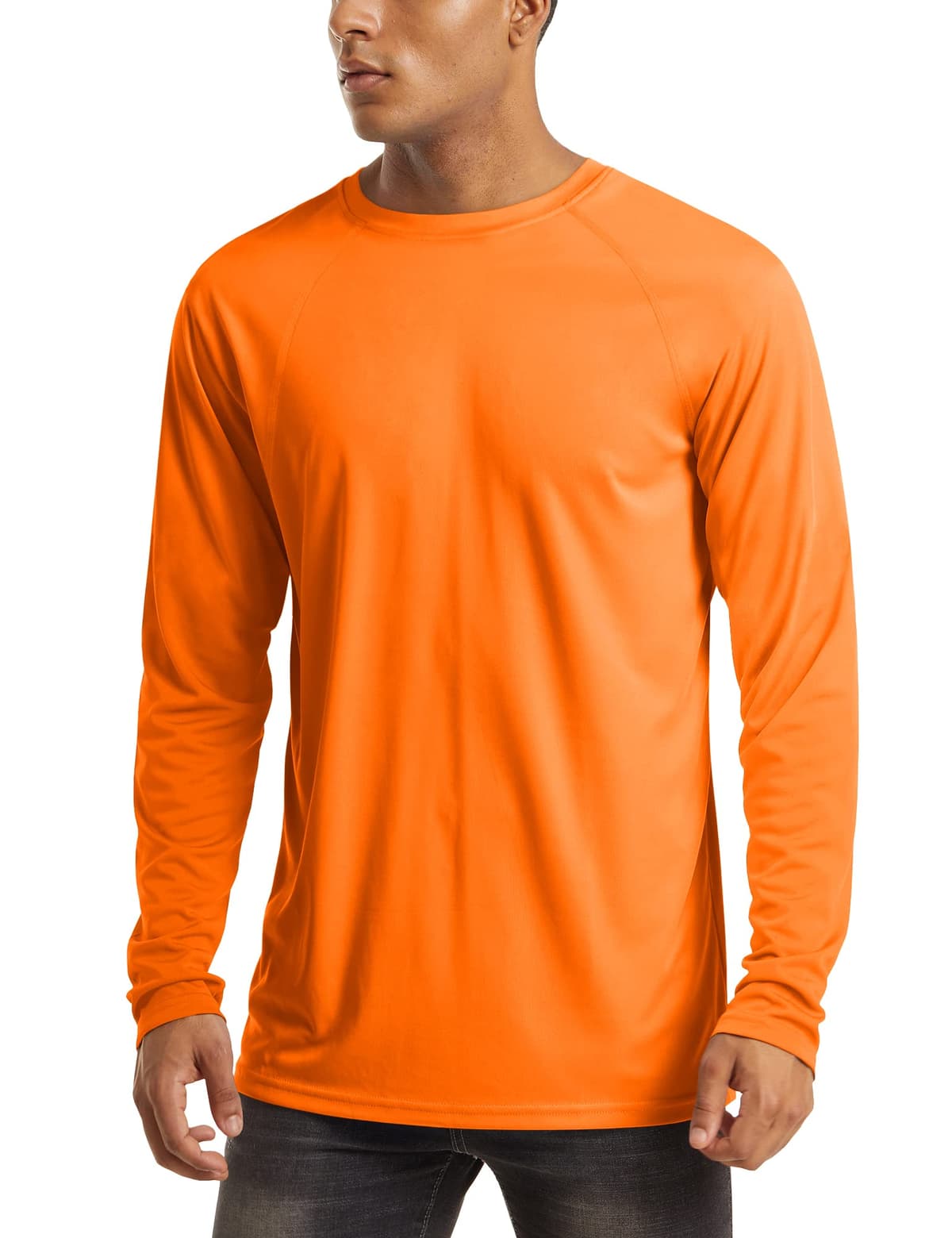 MAGCOMSEN Men's Long Sleeve Shirts UPF 50+ UV Sun Protection Athletic Shirts for Hiking Running Workout Rash Guard - 60% off