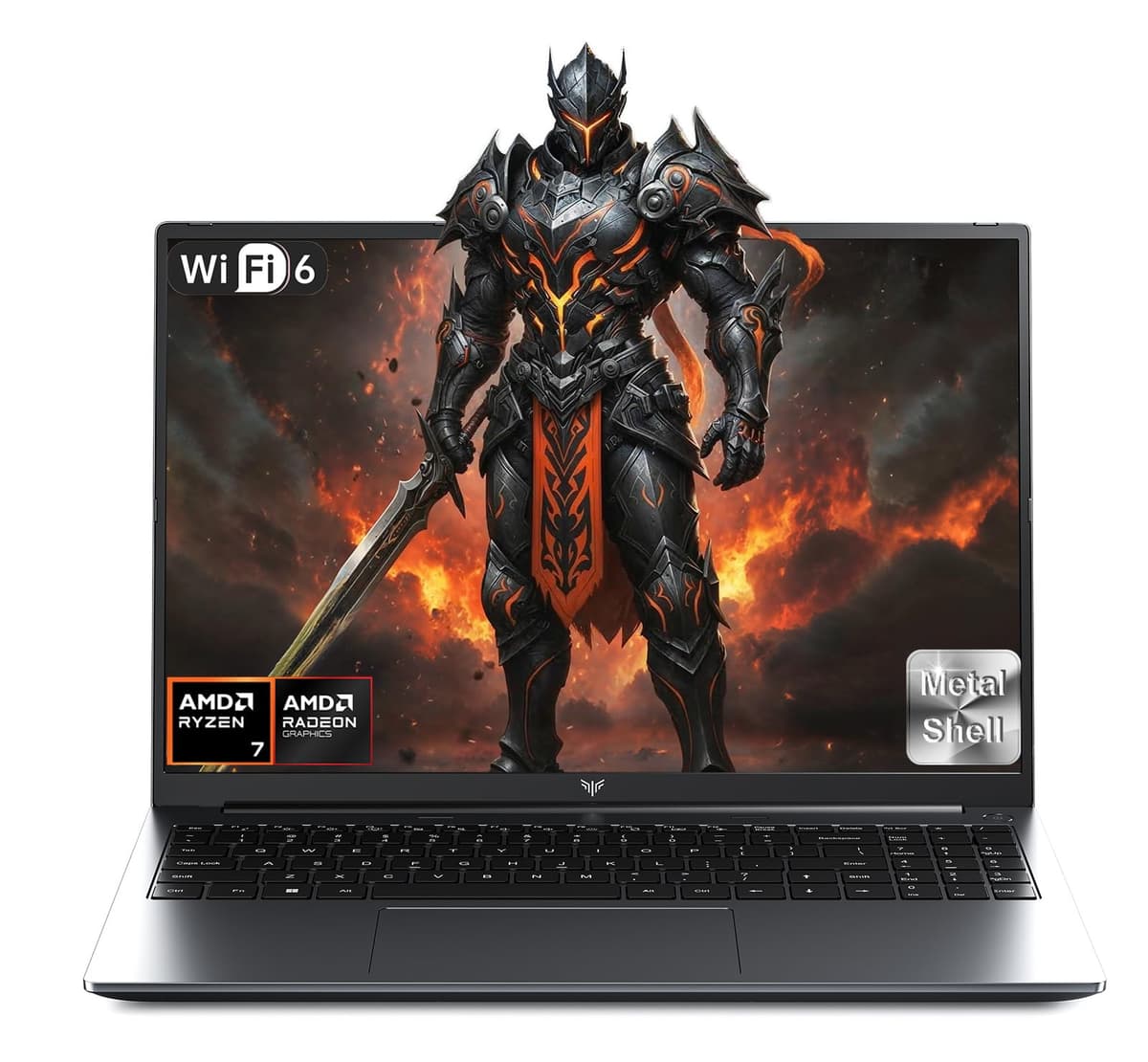 KAIGERR 2026 New Gaming Laptop, 16.0inch Laptop Computer with AMD Ryzen 7 H255(8C/16T, Up to 4.9GHz), 16GB DDR5 512GB NVMe SSD Windows 11 Laptop, Radeon RX Vega 8 Graphics,WiFi 6, Backlit KB - 65% off
