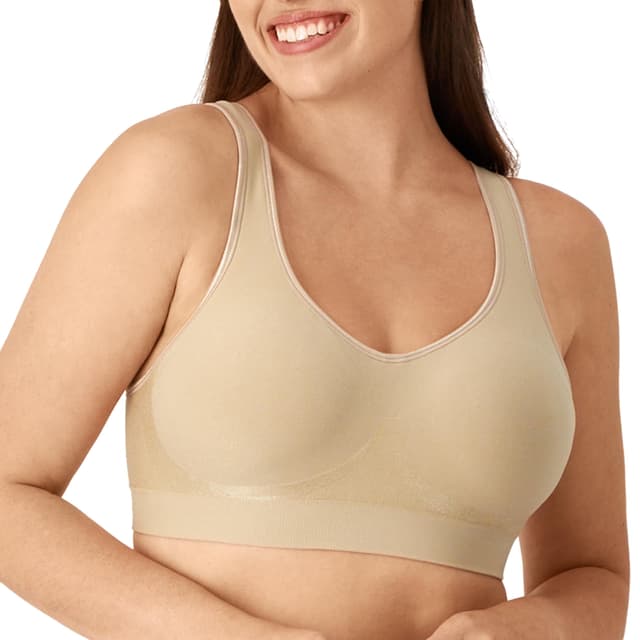 Bali Women's Wireless Bra, Comfort Revolution Wireless Bra for Women, Targeted Shaping, Seamless, Full Coverage - 62% off