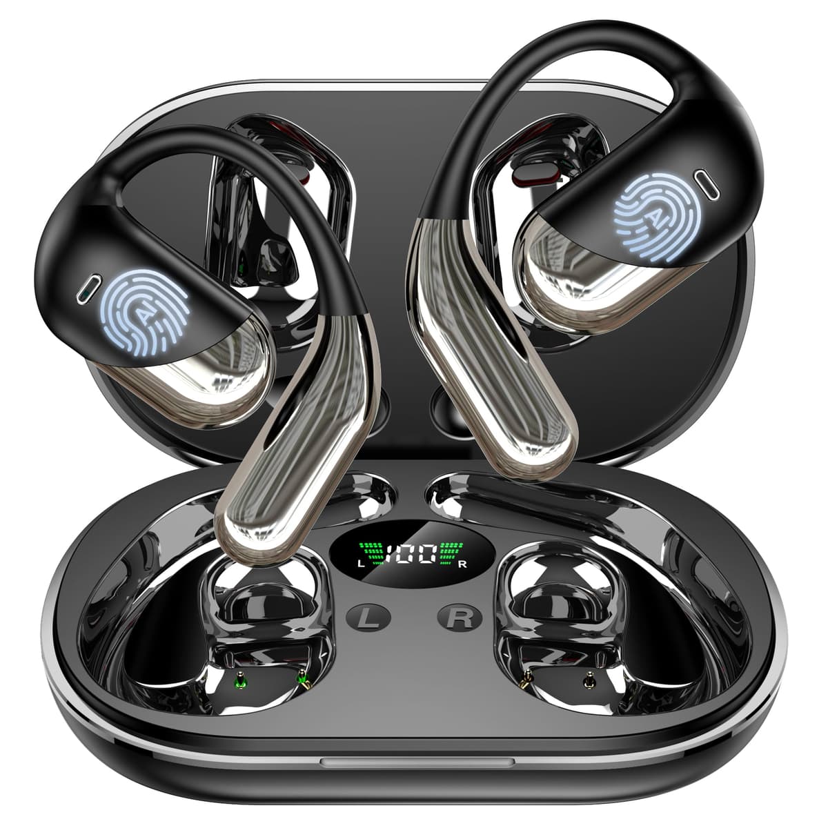 Paekole AI Translation Earbuds, Real-Time 2-Way Language Translator Device (198+ Languages), 3-in-1 Bluetooth Translating Headphones for Travel/Music/Calls, Audifonos Traductores Inglés Español - 78% off