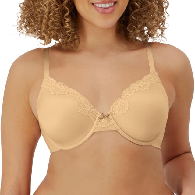 Maidenform Women's Padded Underwire Bra, Full Coverage T-Shirt Bras for Women, Convertible, Seamless (Plus - 60% off