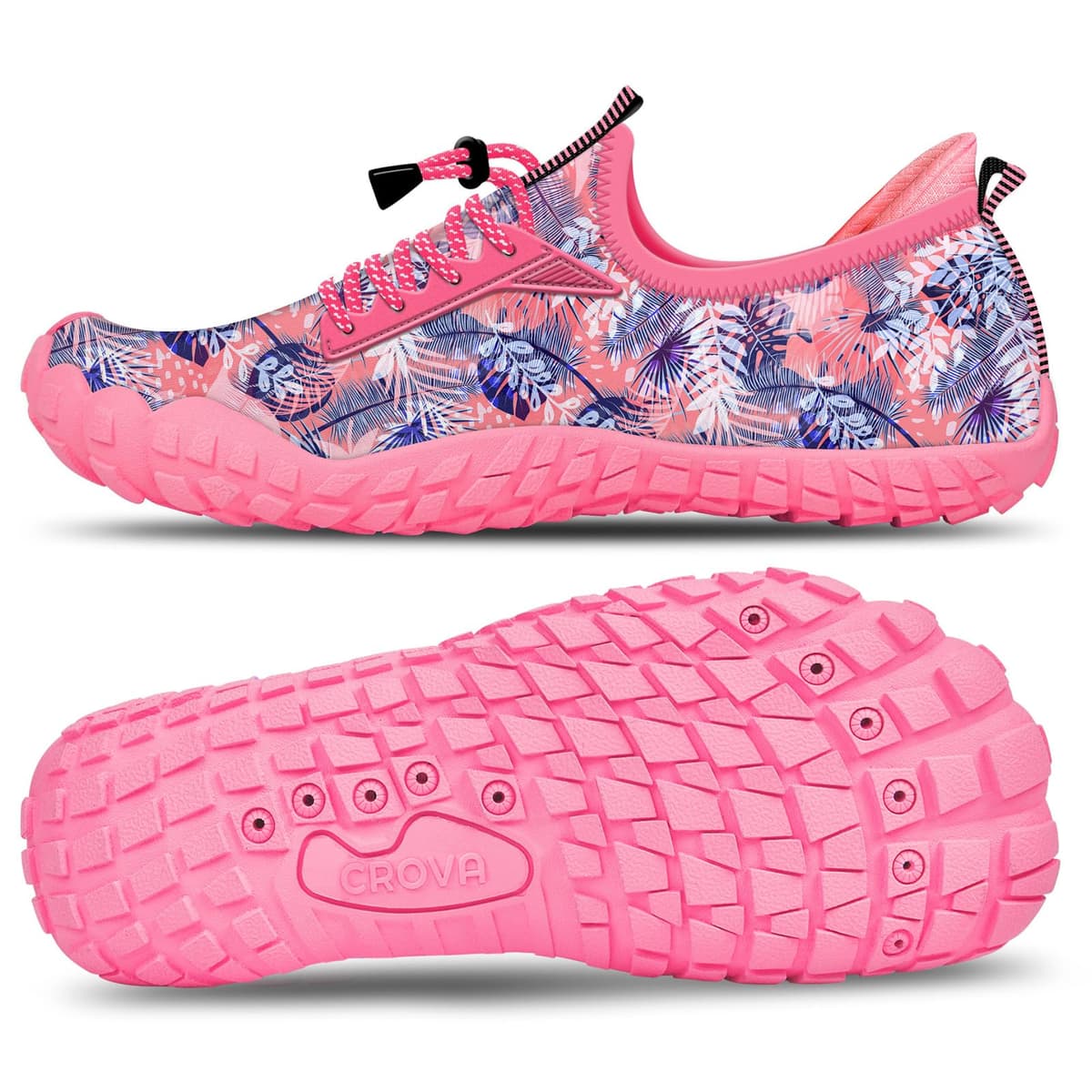 Built-in Heel Grips Water Shoes for Kids Girls Boys Hiking Wide Barefoot Swim Beach Pool Big Kid - 73% off