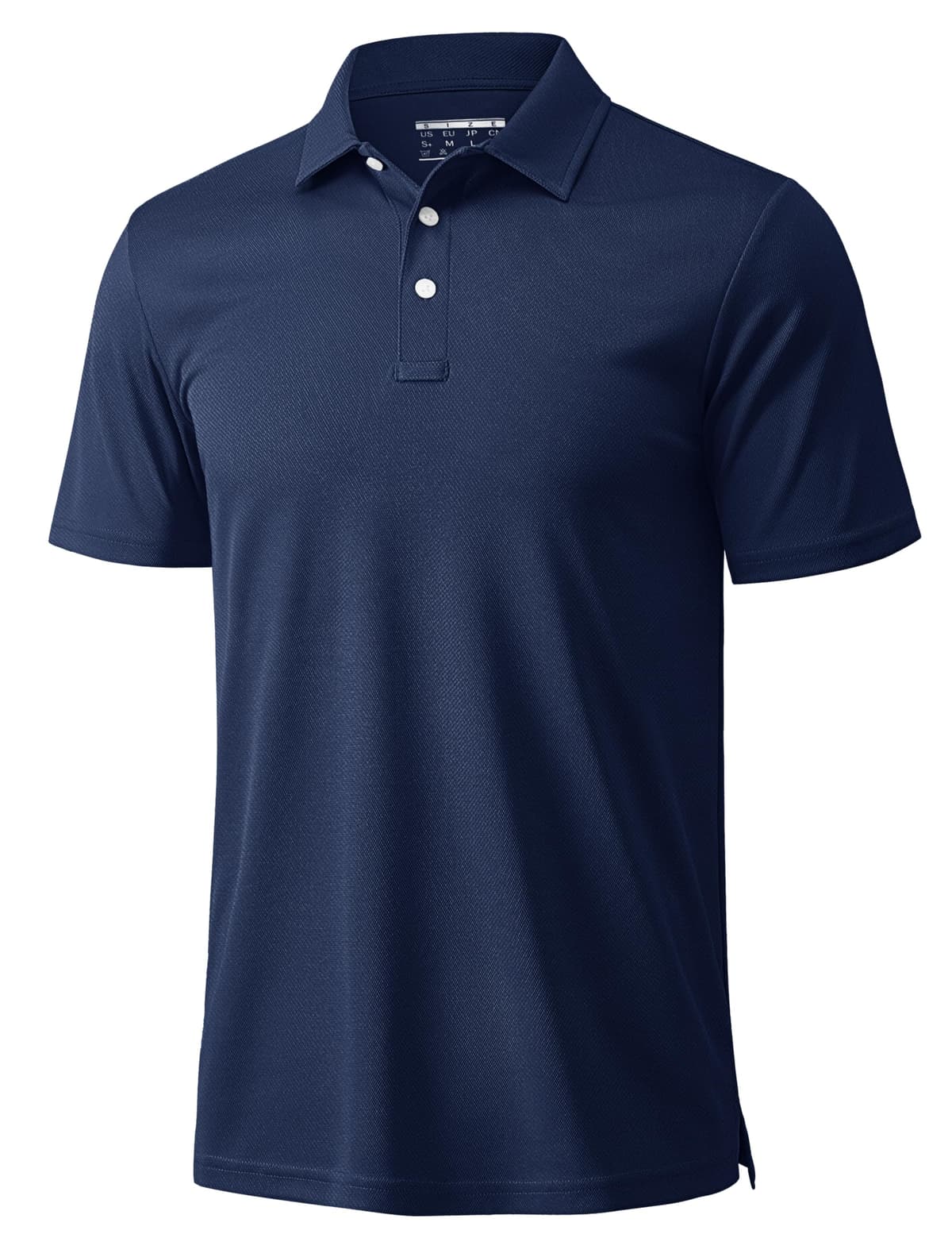 MAGCOMSEN Men's Polo Shirts 3 Buttons Casual Work T Shirts Quick Dry Short Sleeve Golf Shirt Pique Jersey Outdoor Performance - 60% off