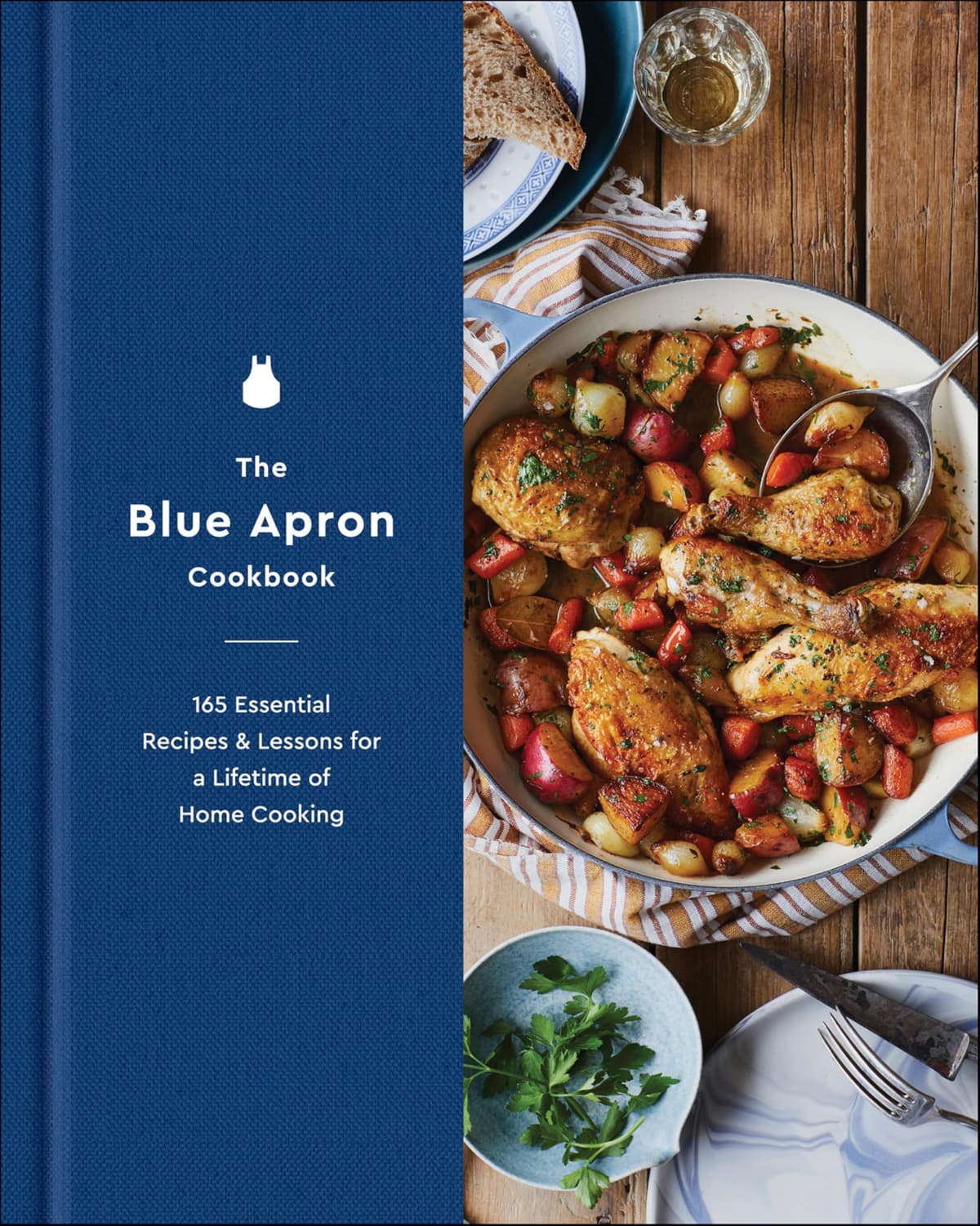 The Blue Apron Cookbook: 165 Essential Recipes & Lessons for a Lifetime of Home Cooking - 81% off